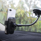 Car Windshield Automatic Lock Phone Holder, Red, Yellow, Blue, Black