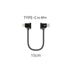 Sunnylife TY-X9304 Suitable For DJI Mavic Air 2S / DJI FPV Flight Glasses V2 / Mavic Mini2 / Osmo Pocket 2 Mobile Phone Tablet Cable, 15cm Type-C to 8 Pin Cable, 15cm Type-C to Micro USB  Cable, 15cm Type-C to Type-C Cable, 30cm Type-C to 8 Pin Cable  ...