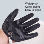 1 Pair Anti-Skid Catch Fish Latex Gloves Stab-resistant Waterproof Fishing Gloves, Specification:, Left+Right, Left+Right+Magnetic Buckles