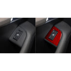 For 2017-2021 Skoda Octavia Left-Hand Drive 8pcs /Set Window Switch Panel Sticker, Left-Hand Drive