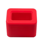Safety Belt Holder Silicone Buckle Protective Cover, Red, Black, Blue