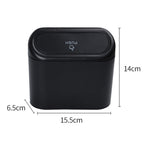 Car Trash Can Large Capacity Interior Accessories Box, Car Trash Can