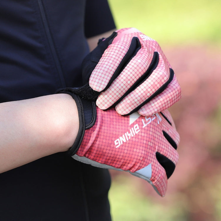 WEST BIKING YP0211216 Riding Gloves Bike Shock Absorption Touch Screen Full Finger Glove, M, L, XL, XXL