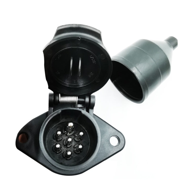 VS270E 24V 7P Socket Trailer Signal Transmission Connector EU Plug, VS270E