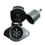VS270E 24V 7P Socket Trailer Signal Transmission Connector EU Plug, VS270E