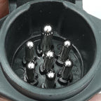 VS270E 24V 7P Socket Trailer Signal Transmission Connector EU Plug, VS270E
