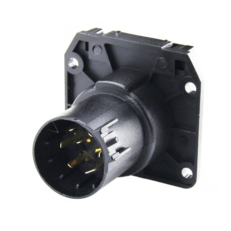 2 PCS VS170U-1 6-24V 7P Waterproof Trailer Plug Socket Connector RV Yacht Power Plug US Plug, VS170U-1