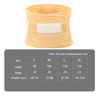 Breathable Waist Belt Steel Plate Support Waist Fixed Lumbar Support Sports Waist Belt, Specification: XXL, S, M, L, XL, XXL