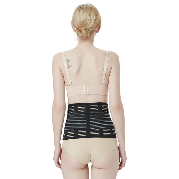 Abdomen Support Belt Breathable Steel Plate Support Waist Support Sports Protective Gear, Specification: XL, S, M, L, XL