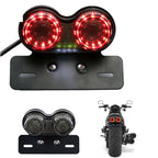 Motorcycle Modified Retro LED Integrated Rear Taillight Brake Light, Rear Taillight Brake Light