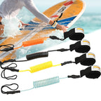 Surf Bodyboard Safety Hand Rope TPU Surfboard Paddle Towing Rope, The Length After Stretching: 1.6m, Safety Hand Rope(Clear Blue), Safety Hand Rope(Orange), Safety Hand Rope(Yellow), Safety Hand Rope(Black), Safety Hand Rope(Blue)