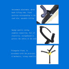 Saxophone Bracket Folding Elbow Flute Clarinet Clarinet Hanger, 2 Flute / Black Pipe Bracket, 1 Flute / Black Tube Bracket, Ordinary Saxophone Bracket