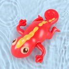 3 PCS Bathroom Playing Toys Baby Bathing Water Dolls On The Chain Swimming Bears And Lizards For Children, Red Lizard, Yellow Lizard, Green Lizard, Beige Bear, Orange Bear, Light Blue Bear, Navy Blue Bear