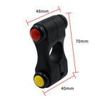 Motorcycle Electric Car Modified Accessories Three Button Multi-Function Start Speaker Far Near Light Switches, Three Button Switches