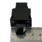 10pcs Motorcycle Electric Scooter Steering Double Flashing Switch, Double Flashing Switch