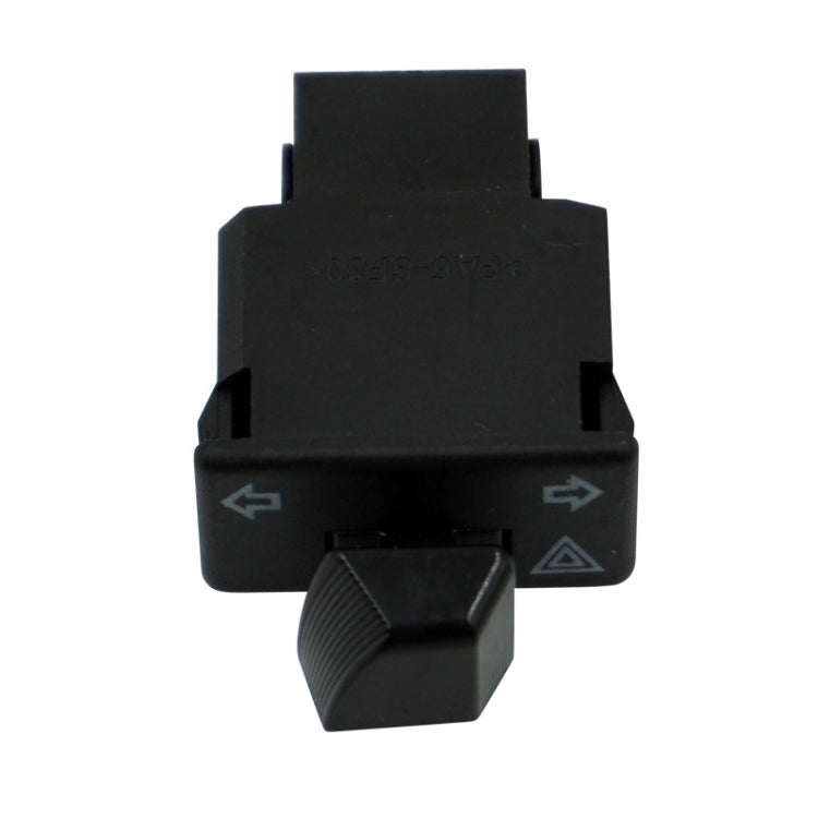 10pcs Motorcycle Electric Scooter Steering Double Flashing Switch, Double Flashing Switch