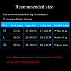 A Pair  Extended Sports Knee Pads Thigh and Calf Cover Outdoor Climbing Football Basketball Riding Protective Gear, M (Black), L (Black), XL (Black), M (White), L  (White), XL (White), M (Red), L (Red), XL (Red), M (Blue), L  (Blue), XL  (Blue)