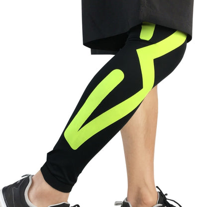 1pair  Sports Knee Pads Compression Elastic Protective Thigh And Calve Cover, M (Black / Gray), L  (Black / Gray), XL  (Black / Gray), M (Black / Green), L (Black / Green), XL (Black / Green), M (Black / Red), L (Black / Red), XL (Black / Red)         ...