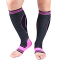 Lengthened Sports Protective Calf Cover Knitted Breathable Pressure Leg Cover Basketball Football Mountaineering Protective Gear, M (Black Gray), L (Black Gray), XL (Black Gray), M (Black Blue), L (Black Blue), XL (Black Blue), M (Black Red)           ...