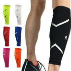 1 Pair Sports Breathable Compression Calf Sleeves Riding Running Protective Gear, Spec: M (Black), M (Black), L (Black), XL (Black), M (White), L (White), XL (White), M (Fluorescent Green), L (Fluorescent Green), XL (Fluorescent Green), M (Red), L (Red...