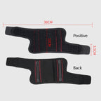 Aluminum Spring Supported Compression Wristband Basketball Volleyball Fitness Sport Protective Gear, Compression Wristband(Black)