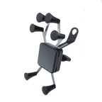 Metal Six Claw Cycling Mobile Phone Bracket Bicycle Motorcycle Electric Car Mobile Phone Bracket, Handle Installation, Rearview Mirror Installation