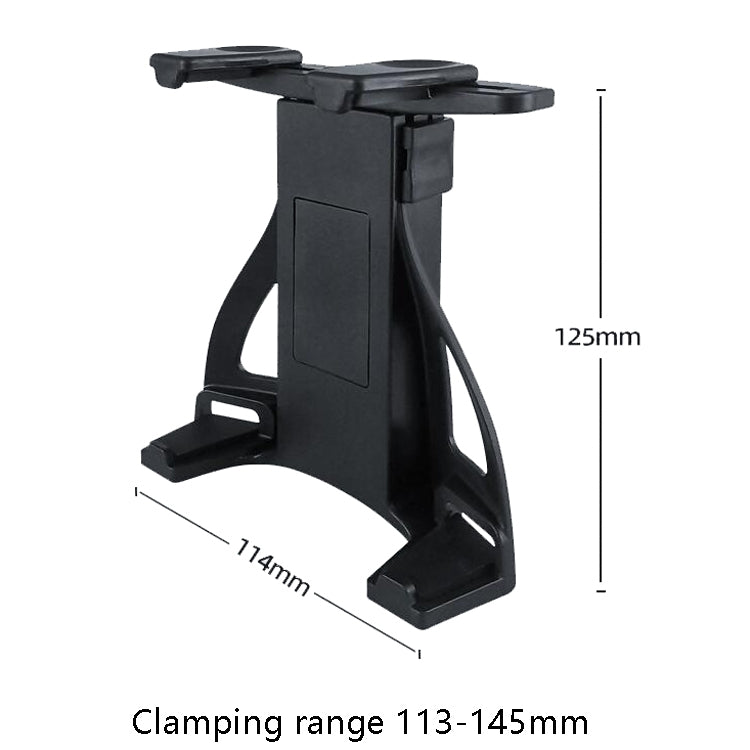 Car Headrest Bracket Rear Seat Back Tablet Holder, Applicable Tablet 140-280mm, Applicable Tablet 113-145mm