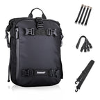 Rhinowalk Multi-Function Motorcycle Rear Seat Bag Combination Rear Shelf Pannier, Black 10L, Yellow 10L, Black 20L, Yellow 20L, Black 30L, Yellow 30L