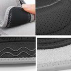1pair HX-0211 Anti-Collision Sponge Knee Pads Volleyball Football Dance Roller Skating Protective Gear, Specification: L (Gray), M (Black), L (Black), M (Gray), L (Gray)