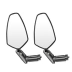 1 Pair WEST BIKING Bicycle Rearview Mirror Adjustable Mirror Mountain Bike Foldable Rearview Mirror