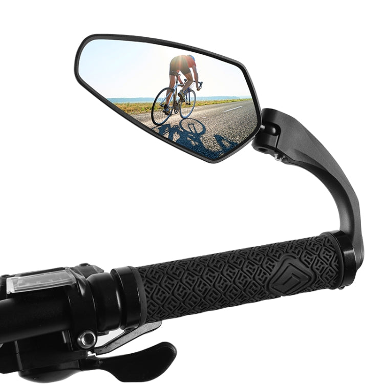 1 Pair WEST BIKING Bicycle Rearview Mirror Adjustable Mirror Mountain Bike Foldable Rearview Mirror