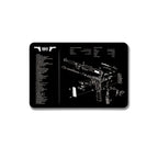 2 PCS Heat Transfer Non-Slip Single-Sided Office Gaming Mouse Pad, 2mm, 3mm, 4mm, 5mm