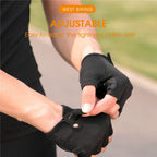 WEST BIKING YP0211218 Cycling Breathable Short Gloves Non-Slip Half Finger Gloves, M, L, XL, 2XL