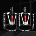 1pair WEST BIKING YP0802083 Mountain Bike Aluminum Alloy Pedal Lightweight Bearing Foot Pedal