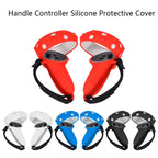 2 Sets GS092 Handle Controller Silicone Protective Cover Anti-Fall And Anti-Lost All-Inclusive Cover For Oculus Quest 2, GS092 Blue, GS092 Black