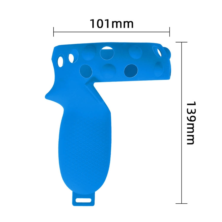 2 Sets GS092 Handle Controller Silicone Protective Cover Anti-Fall And Anti-Lost All-Inclusive Cover For Oculus Quest 2, GS092 Blue, GS092 Black