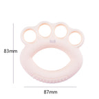 Children Grip Ring Finger Strength Training Finger Power Device, Specification: 5LB (Finite Orange Pink), 5LB (Finite Orange Pink), 15LB (Finite Light Blue), 25LB (Finite Light Purple), 35LB (Finite Light Green), 5LB (Olive Orange Pink)                ...