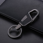 JOBON ZB-6611 Car Keychain Men Waist Hanging Keychain Simple Key Rings, ZB-6611