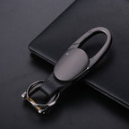 JOBON ZB-167A Horseshoe Car Keychain Men Metal Waist Hanging Keychain, ZB-167A
