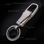 JOBON ZB-8780 Multi-Function Keychain Man Portable Mobile Phone Bracket Metal Waist Car Keychain, ZB-8780