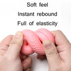 Adjustable Strength Silicone Gripper Arm Muscle Strength Rehabilitation Training Fitness Equipment, Colour: 20/30LB （Pink）, 20/30LB （Pink）, 30 / 40LB（Rose Red）, 40 / 50LB（Blue）, 50 / 60LB（Orange）, 70 / 80LB（Black）