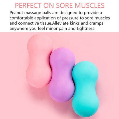 Fascia Ball Muscle Relaxation Yoga Ball Back Massage Silicone Ball, Flat Pink Ball, Flat Pink Peanut Ball, Flat Blue Peanut Ball, Flat Orange Peanut Ball, Flat Matcha Green Peanut Ball, Basketball Pink Ball, Basketball Blue Ball                        ...