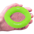MAXSOINS MXO-7562KD Children Silicone Grip Device Olive Shape Rehabilitation Finger Grip Ring, 10LB(Green), 20LB(Blue), 30LB(Orange), 40LB(Red)