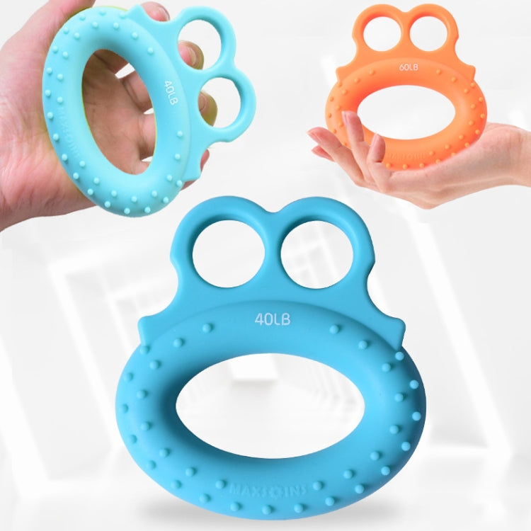 Angry Frog Shape Finger Grip Device Finger Strength Exercise Grip Ring, 2 PCS Angry Frog Finger Grip Ring(20LB (Green)), 2 PCS Angry Frog Finger Grip Ring(40LB (Blue)), 2 PCS Angry Frog Finger Grip Ring(60LB (Orange))                                   ...