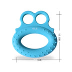 Angry Frog Shape Finger Grip Device Finger Strength Exercise Grip Ring, 2 PCS Angry Frog Finger Grip Ring(20LB (Green)), 2 PCS Angry Frog Finger Grip Ring(40LB (Blue)), 2 PCS Angry Frog Finger Grip Ring(60LB (Orange))                                   ...