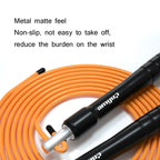 AMYUP Adjustable Bearing Anti-winding PVC Steel Wire Skipping Rope, Cable Length: 3m, AMYUP PVC Skipping Rope (Black), AMYUP PVC Skipping Rope (Silver), AMYUP PVC Skipping Rope (Orange)