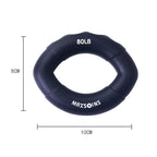 MAXSOINS MXO-009898 Silicone Finger Exercise Grip Device Olive Shape Rehabilitation Finger Pinch Device, Specification: 20LB(Red), 20LB(Green), 20LB(Red), 30LB(Yellow), 30LB(Pink), 40 pounds of blue, 50LB(Purple), 50LB(Orange), 60LB(Jade), 60LB(Gray)  ...