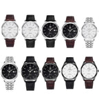 YAZOLE 308 Luminous Quartz Watch Men Watch, White Tray Brown Belt, White Tray Black Belt, Black Tray Black Belt, Black Tray Brown Belt, White Tray Silver Steel Strip, Black Tray Silver Steel Strip, Black Shell Black Tray Black Belt                     ...