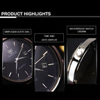 YAZOLE 308 Luminous Quartz Watch Men Watch, White Tray Brown Belt, White Tray Black Belt, Black Tray Black Belt, Black Tray Brown Belt, White Tray Silver Steel Strip, Black Tray Silver Steel Strip, Black Shell Black Tray Black Belt                     ...