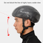 WEST BIKING YP0708080 Mountain Road Bike Cycling Helmet Windproof Dustproof Reflective Rainproof Cover, WEST BIKING YP0708080(Dark Grey), WEST BIKING YP0708080(Blue)